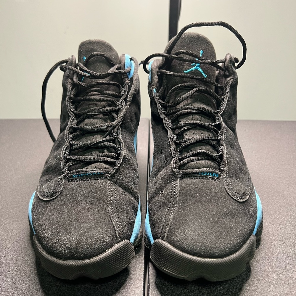 Jordan 13 Retro “Black University” Worn A Couple Times Still Good Condition Box✅